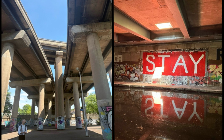spaghetti junction in Birmingham 