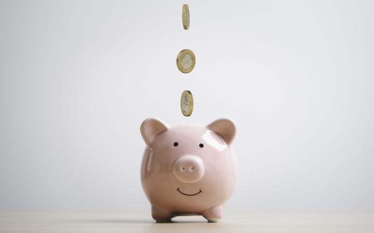 money and piggy bank